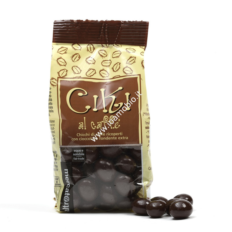 Ciki - Dragees di Caffe' ricoperti al Cioccolato - 100 g