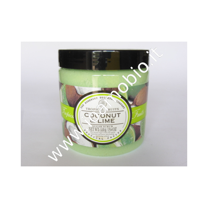Cocco & lime - scrub granuli zucchero 550ml Cocco & lime - scrub granuli zucchero 550ml