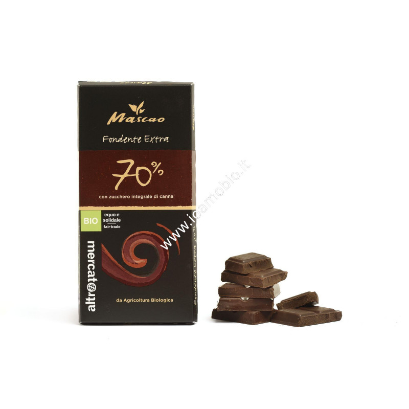 Mascao - Cioccolato Fondente Extra Bio 70% - 100g - Altromercato