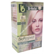 Tintura capelli 8N - Biondo chiaroTinta in crema con estratti bio certificati