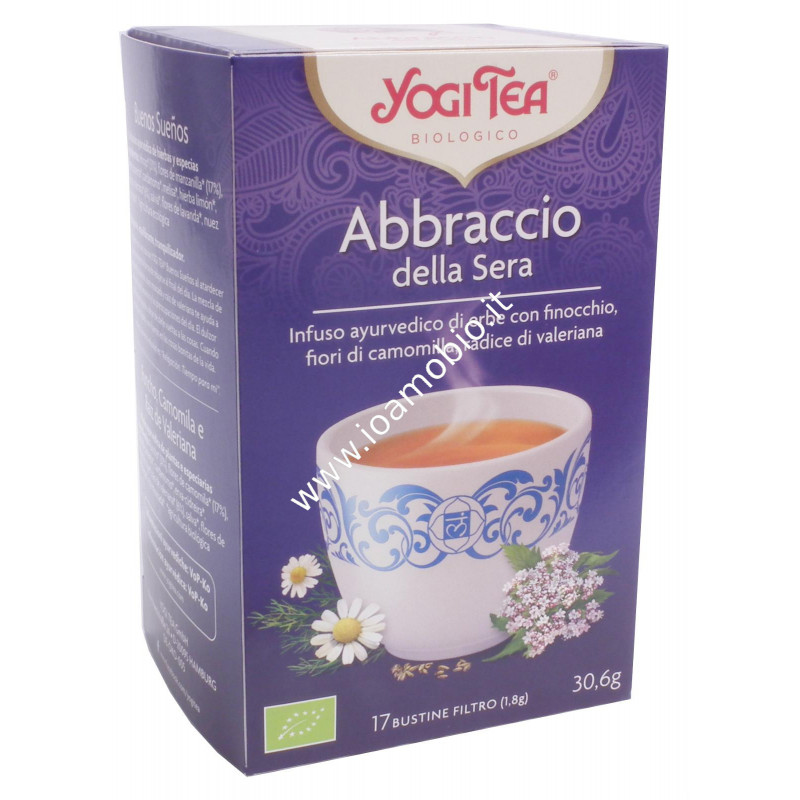 Yogi Tea - Abbraccio della Sera - Finocchio, camomilla, radice di valeriana