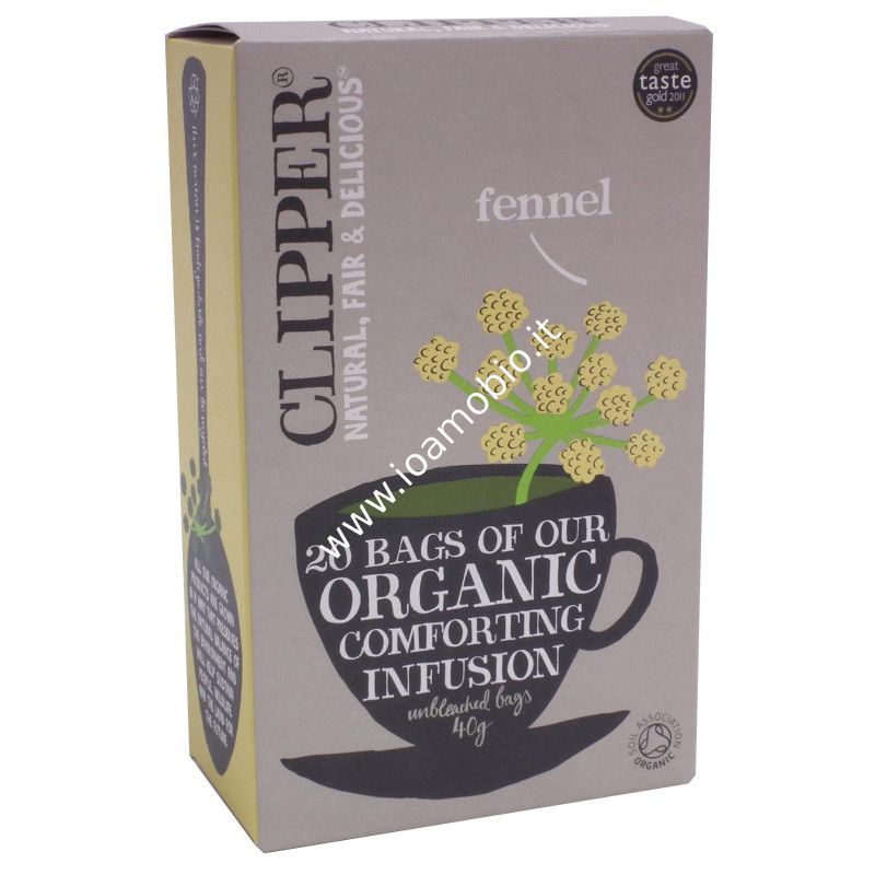 Clipper infuso finocchio 20 filti 40g Clipper infuso finocchio 20 filti 40g