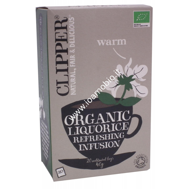 Clipper infuso liquirizia bio 20 filtri 40g Clipper infuso liquirizia bio 20 filtri 40g
