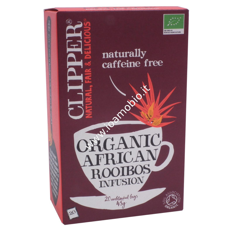 Clipper tè rooibos 20 filtri 45g