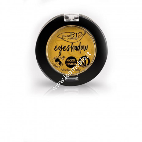 Ombretto compatto in cialda Giallo Indiano Matte 18 Purobio Cosmetics