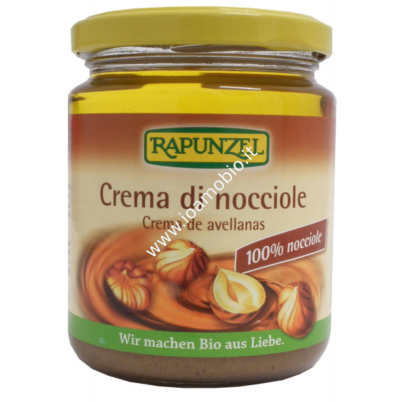 Crema di Nocciole Rapunzel 250g - 100% Vegetale e Biologica