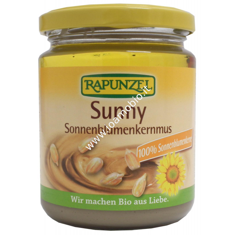 Sunny - Crema di Semi di Girasole Rapunzel 250g - 100% Vegetale e Biologica
