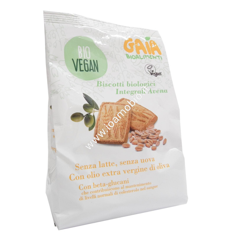 Biscotti integrali avena bio 300g Biscotti integrali avena bio 300g