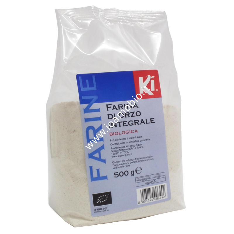 Farina di orzo integrale 500g Farina di orzo integrale 500g