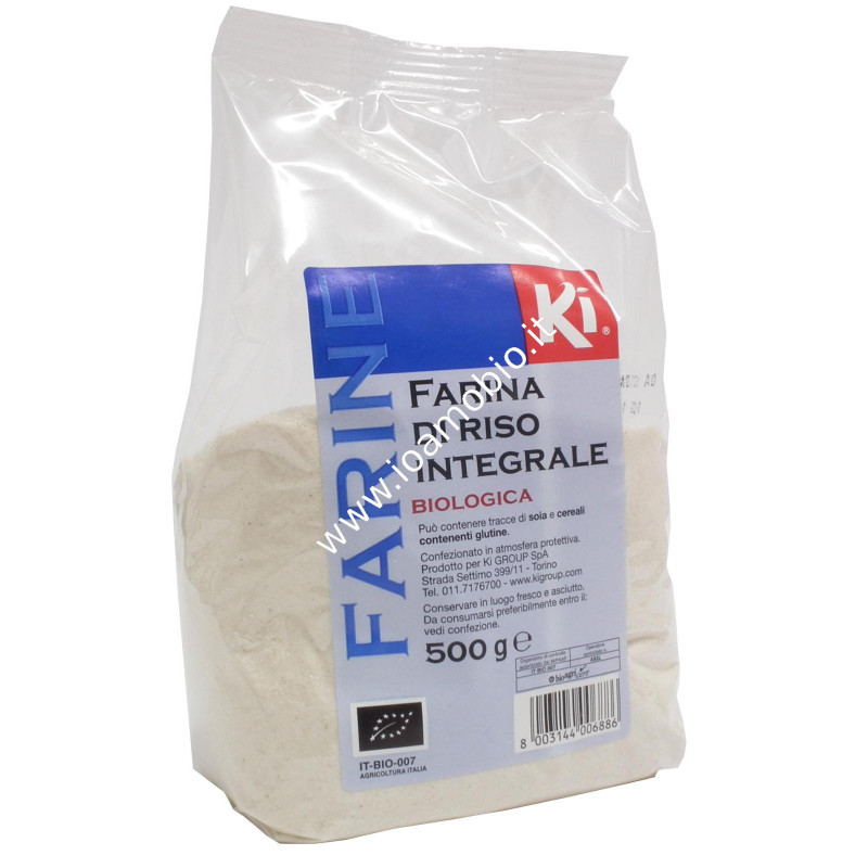 Farina di riso integrale 500g Farina di riso integrale 500g