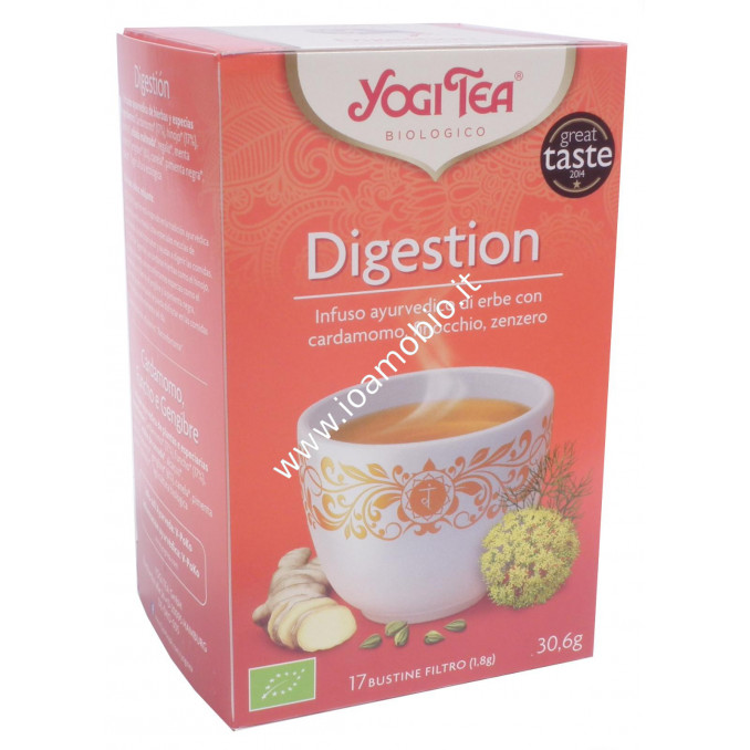 Yogi Tea - Digestion - Dolce, calmante, squisito