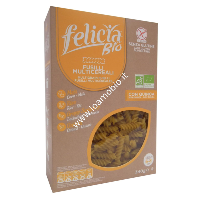 Fusilli multicereali Erog. 340g Fusilli multicereali Erog. 340g