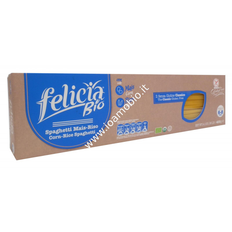 Spaghetti di mais-riso Erog. 340g Spaghetti di mais-riso Erog. 340g