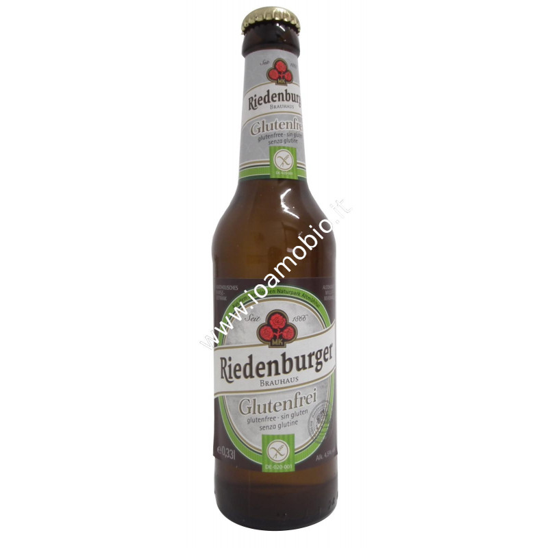 Riedenburger Birra Senza Glutine 330ml - Biologica