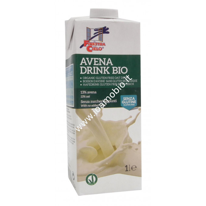 Avena Drink - Bevanda di Avena Senza Glutine 1l - Latte Vegetale Biologico