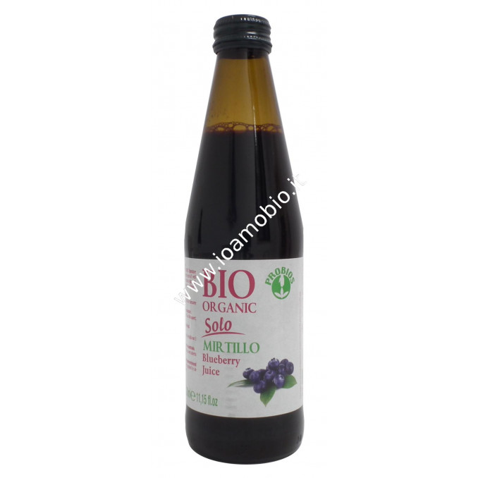 Succo di Mirtillo puro - Blueberry Biologico 330ml