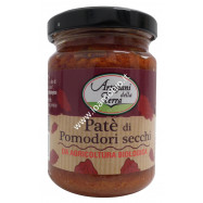 Patè di Pomodori Secchi 140g - Crema Biologica Spalmabile di Pomodori Secchi