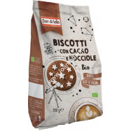 Biscotti con Cacao e Nocciole 350g - Biologici Senza Olio di Palma
