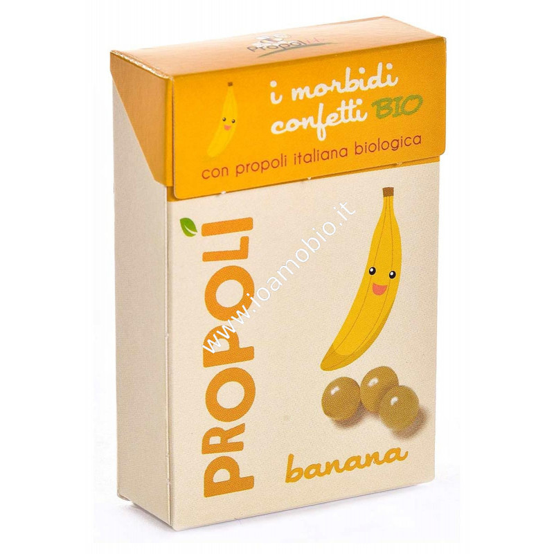 Propolì Morbidi confetti Bio 30 gr. (Banana)