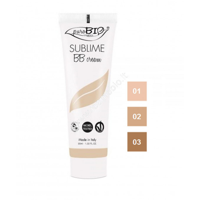 BB Cream  Sublime  01 - PuroBio Cosmetics