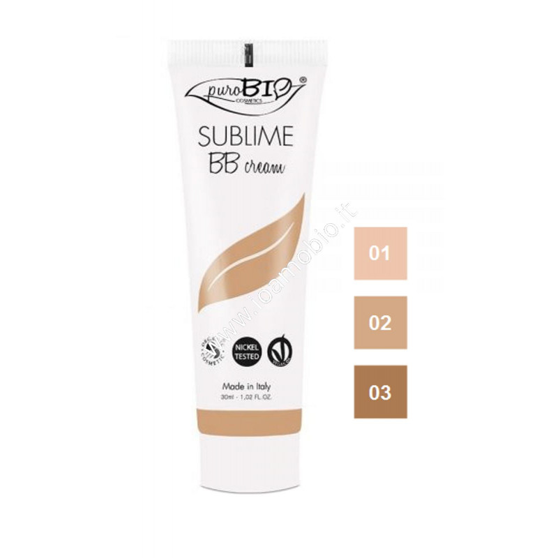 BB Cream  Sublime  03 - PuroBio Cosmetics