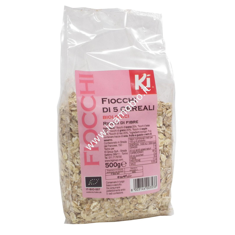 Flakes di Crusca Bio 250g - Sapore di Sole - Prima Colazione