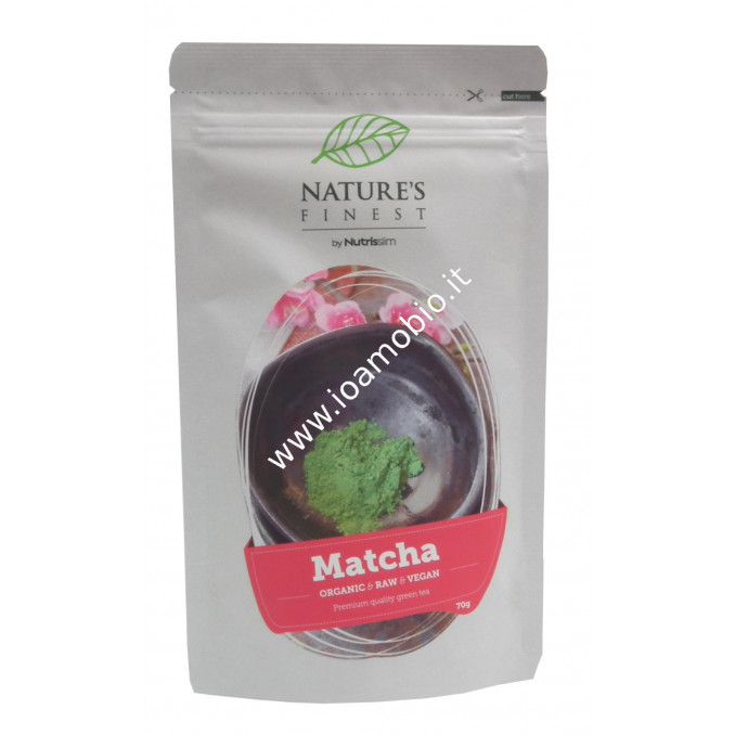 Tè Matcha in Polvere 70g - Biologico Nutrisslim