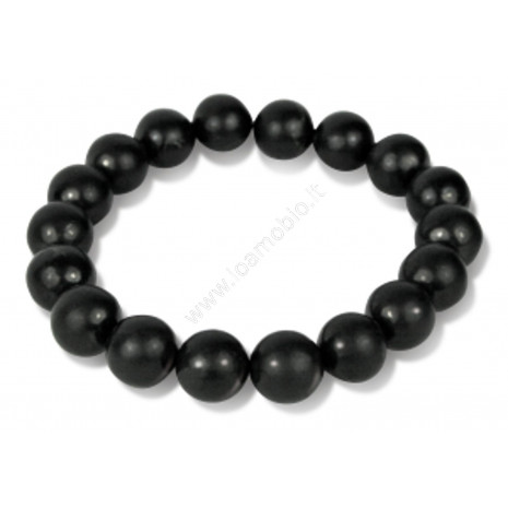 Armor Bracciale Sfere in Shungite - Contro Onde Elettromagnetiche Negative