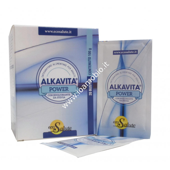 Alkavita Power 20 bustine - Alcalinizzante per contrastare l'acidosi dei tessuti