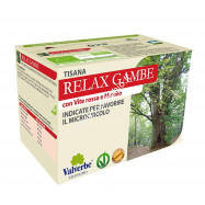 Relax Gambe 20 filtri - Valverbe Tisana biologica - Favorisce il microcircolo