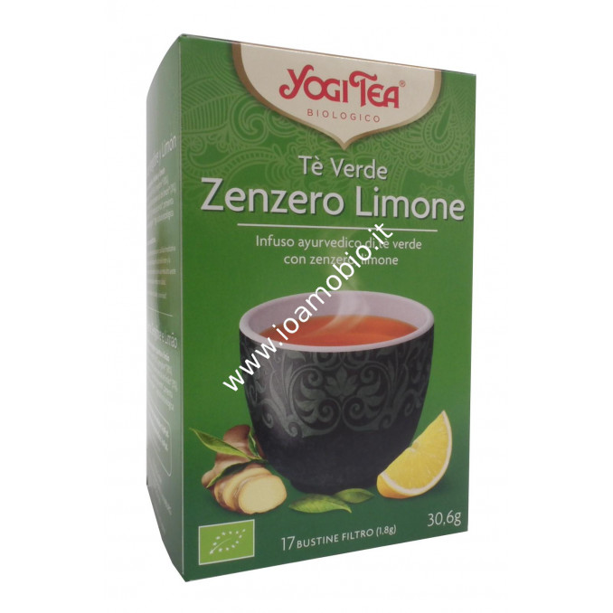 Yogi Tea - Tè Verde con Zenzero e Limone