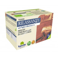 Rilassante 20 filtri - Valverbe Tisana biologica - Rilassante in caso di stress