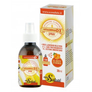 Vitamina D3 Spray Ecosalute 30ml - Benessere di Ossa e Denti