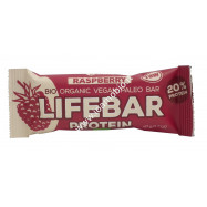Barretta Lifebar Proteica Lampone Raw 47g - Biologica e Cruda