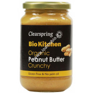 Crema di Arachidi Croccante 350g - Peanut Butter Crunchy Clearspring