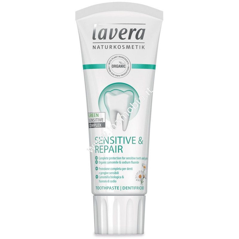 Dentifricio Sensitive & Repair 75ml - Lavera - Denti e Gengive Sensibili