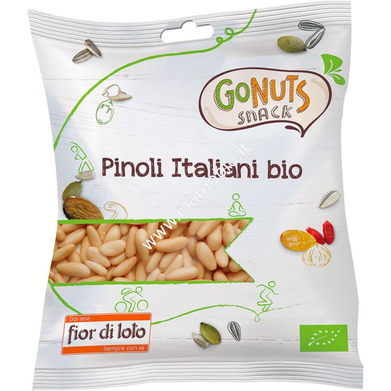 Pinoli Italiani Bio Go Nuts Snack 30g - Fior di Loto