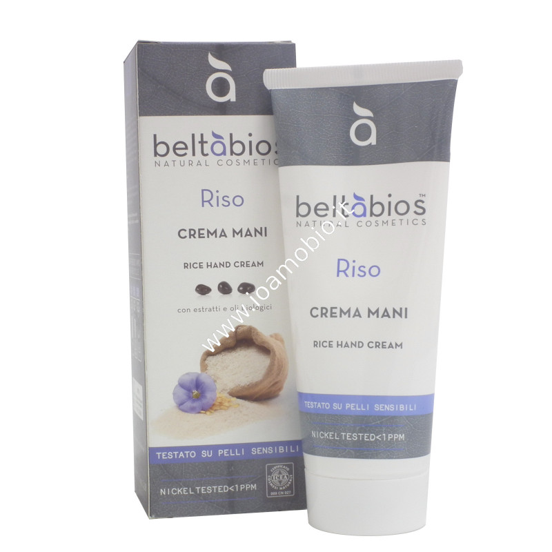 Beltabios Crema Mani Riso 100 ml - Formula ricca per la protezione della pelle