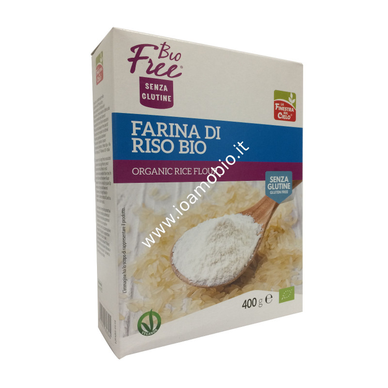 Farina di riso integrale bio italiana - precotta - 500g - SALVIA - Tutti su  per Terra