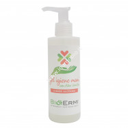 Gel Igiene Mani Bioermi 200ml - Igienizzante alcolico con Tea Tree Limone e Aloe