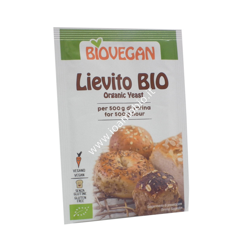 Lievito Secco Biovegan 9g - Indicato per pane e Pizza