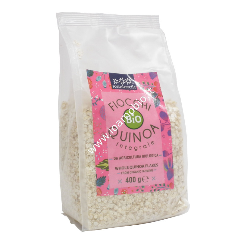 Fiocchi di Quinoa Sottolestelle Bio 400g - Colazione sana e senza glutine