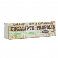 Caramelle Eucalipto Propoli Inland 38g - Biologiche - gusto forte balsamico