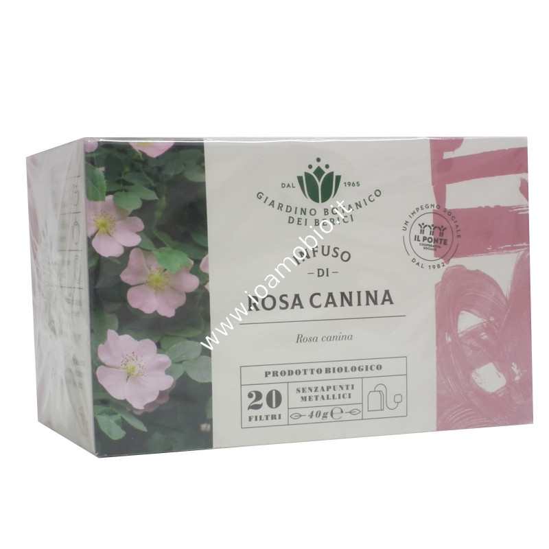 Rosa Canina Infuso 20 filtri - Giardino Botanico dei Berici