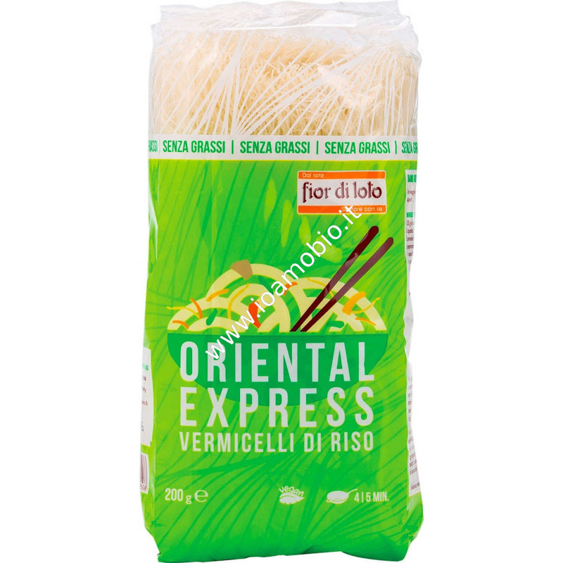 Vermicelli di Riso Bio 200g - Spaghetti Oriental Express