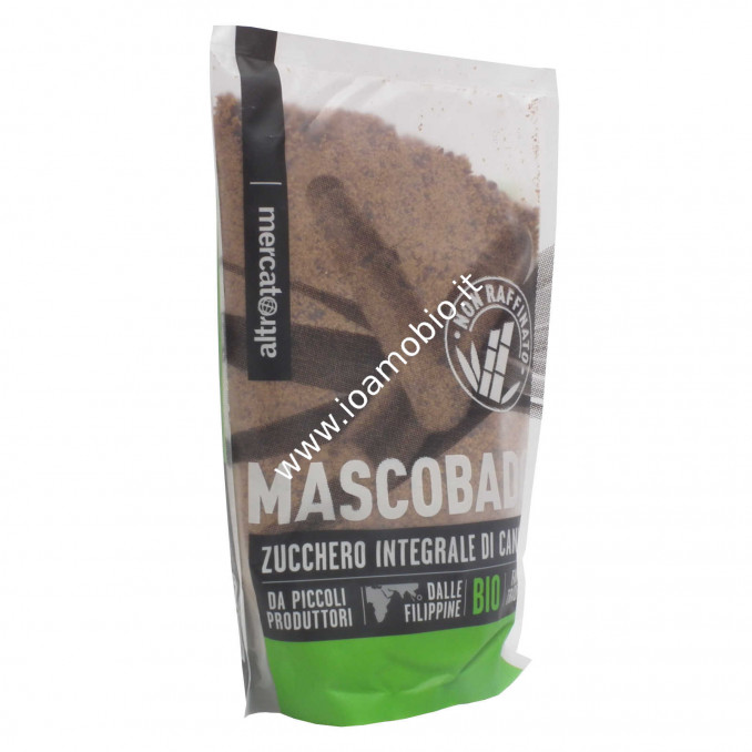 Mascobado - Zucchero Integrale di Canna Filippine Biologico 500g