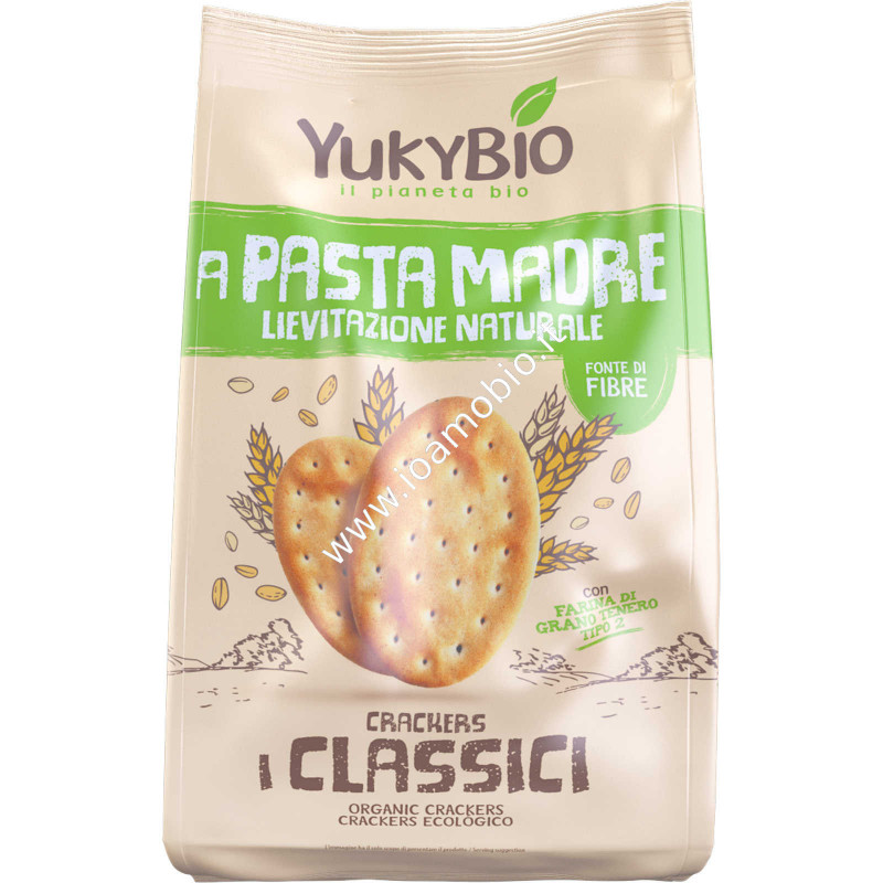 Crackers  I Classici  a pasta madre 250g - YukiBio