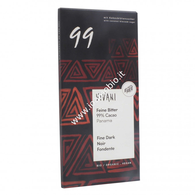 Vivani - Cioccolato Fondente Extra Dark Panama 99% - 80g Biologico