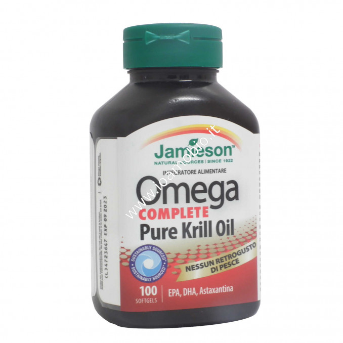 Jamieson Omega Complete Super Krill 100 prl - Puro Olio di Krill ( EPA e DHA)