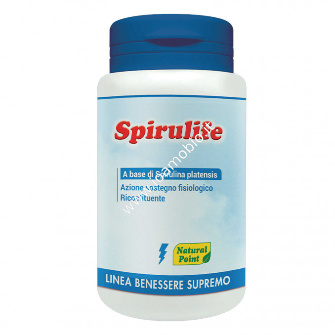 Spirulife Natural Point - Alga Spirulina Bio 100 capsule - Ricostituente